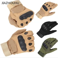 hot sale outdoor sports full finger tactical gloves men riding cycling army military mens gloves armor protection shell gloves