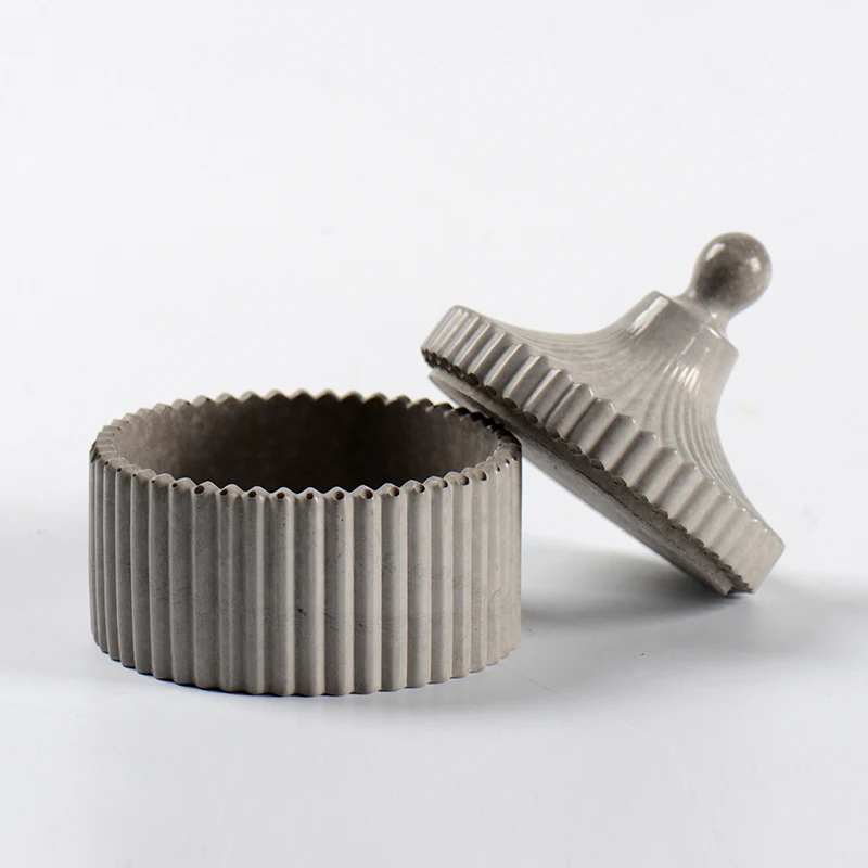 Бетонная коробка для драгоценностей силиконовая форма хранения цемента