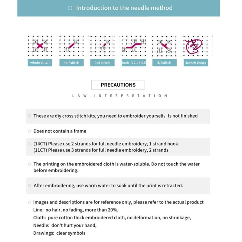 Набор для вышивки крестиком с романтическим изображением сакуры пейзажем 14