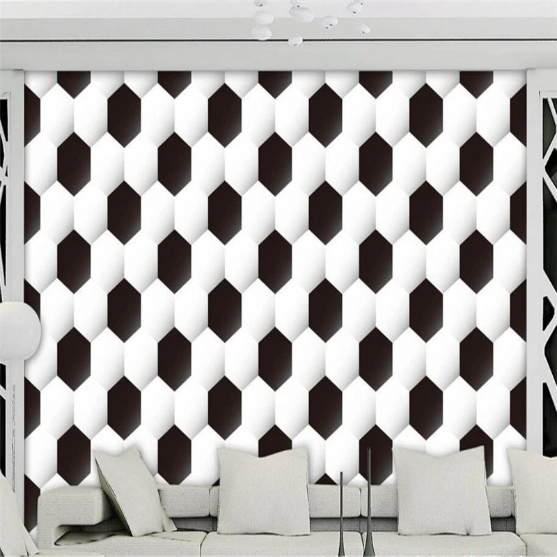 CJSIR 3d пользовательские обои для украшения дома футбольная Картина гостиная фон