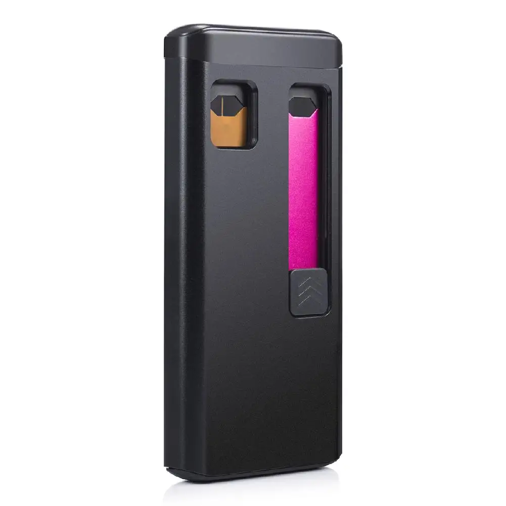 Тонкий портативный 1200mah блок зарядного устройства для JUUL зарядный чехол держатель для хранения телефона магнитное зарядное устройство