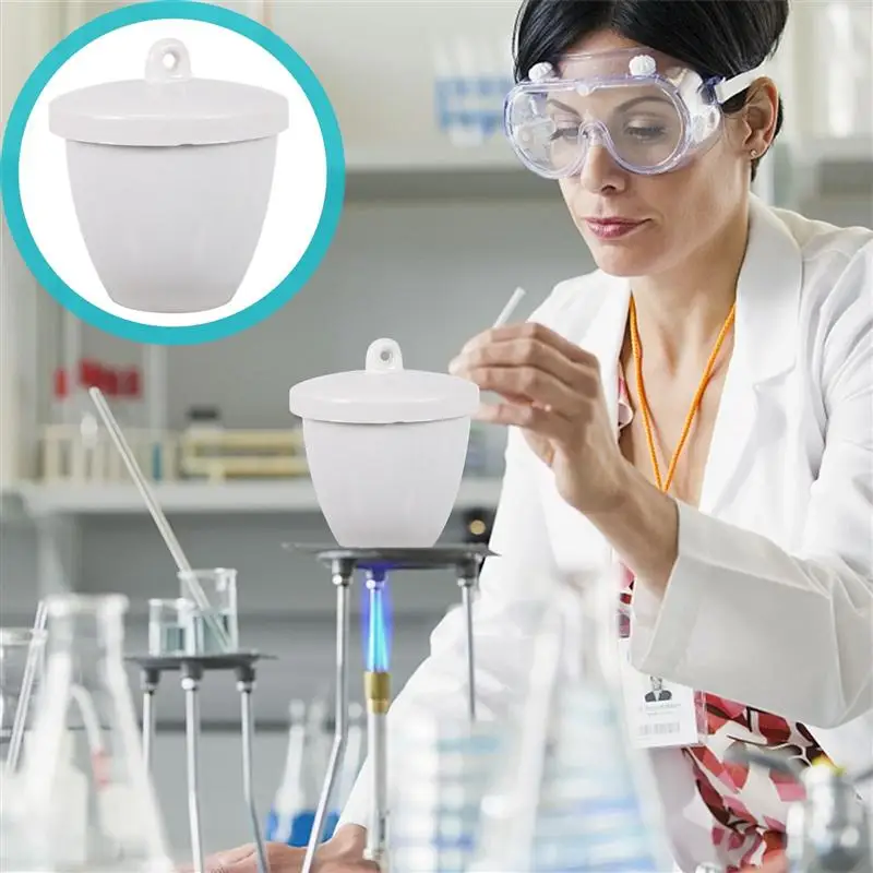 

4 Pcs Practical Simple Durable Ceramic Useful Crucible Tool Crucible for Industry