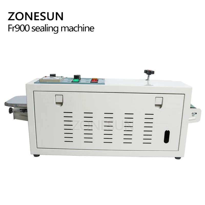 Автоматическая непрерывная герметизирующая машина ZONESUN 770 пищевой упаковщик для