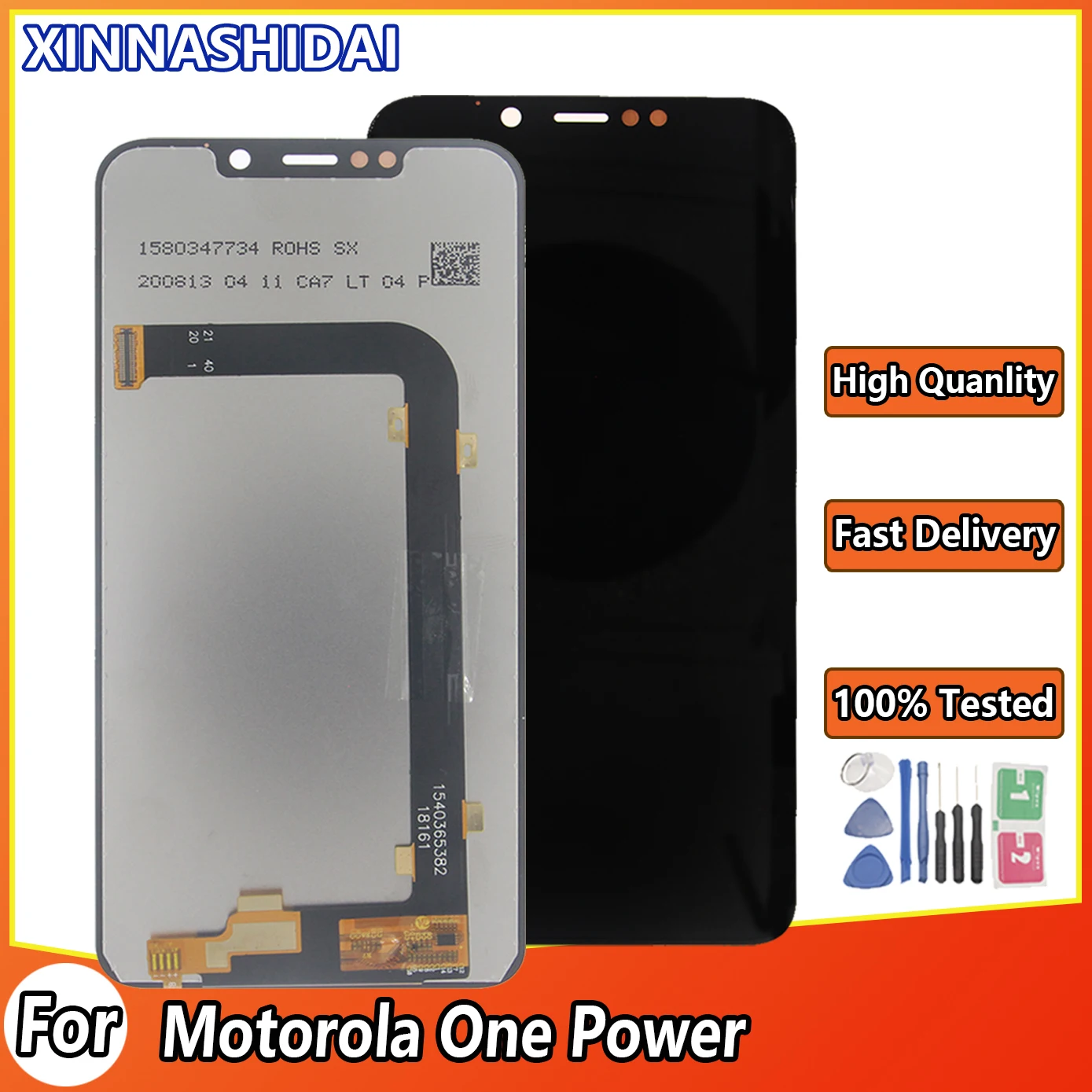 6 2 &quotЖК-дисплей для Motorola Moto One Power XT1942-1 Lcd дисплей сенсорный экран P30 Note ЖК-экран |