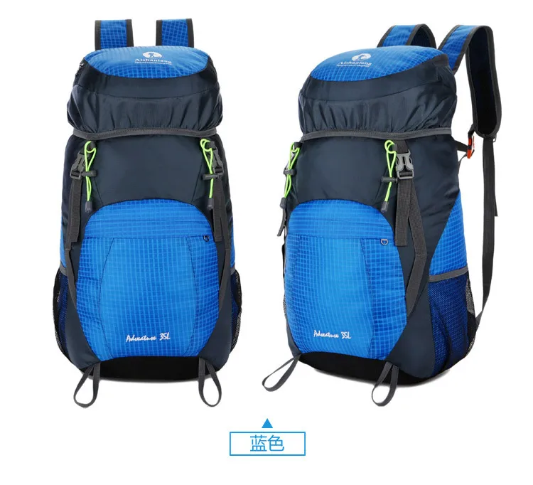 Men Outdoor backpack camping bag 35L Ultralight waterproof travel Folding backpack Women Sports camping hiking Hike Pack