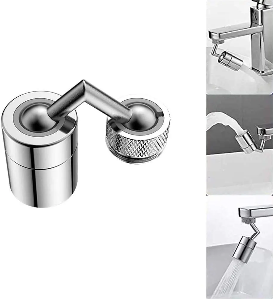 

Hot sale Universal Splash Filter Faucet Spray Head Anti Splash Filter Faucet Movable Kitchen Tap Water Saving Nozzle Sprayer