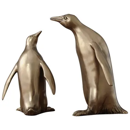

Орнамент Пингвин из смолы, современное простое украшение для винного шкафа, прикроватный столик, маленькая полка, Орна