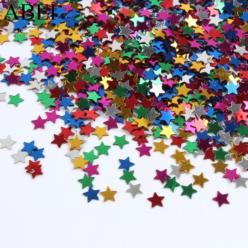 50 г/лот блестки со звездами россыпью сделай сам свадьба вечеринка скрапбукинг