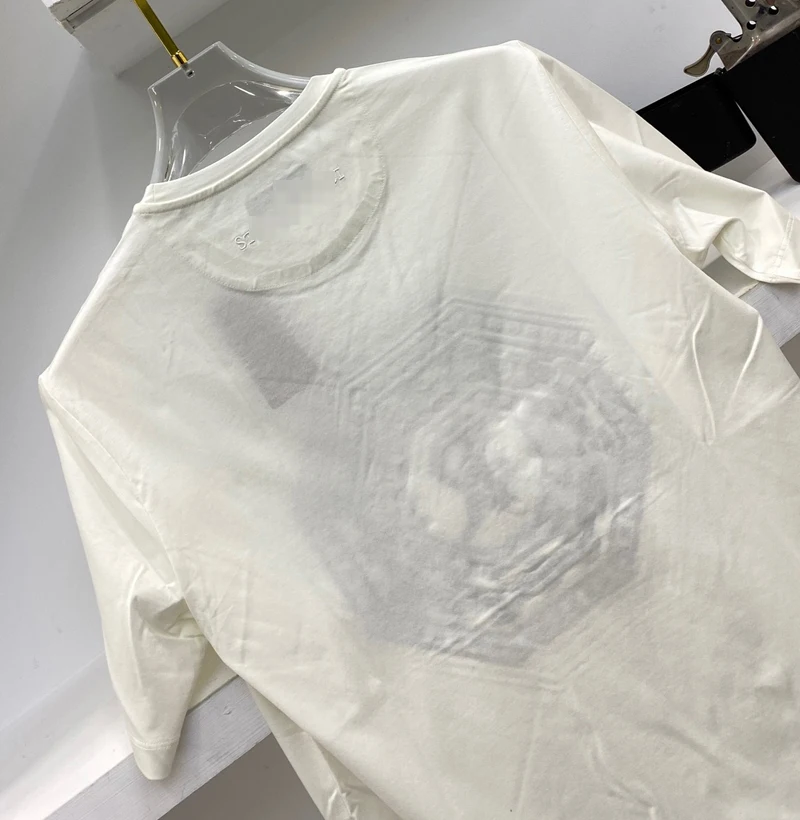 

Billionaire shirt men's 2021summer new arrival fashion leisure embroidery pattern solid color gentleman free shipping