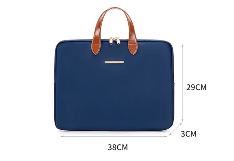 Stylish Simplicity Laptop Bag Business Trip High Capacity Briefcase Earthquake Resistance Notebook Computer Liner Pouch Supplies