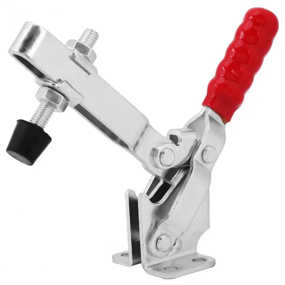 

1PCS 227KG 500lbs Holding Capacity Quick Release Handle Vertical Type Toggle Clamp Hand Tools