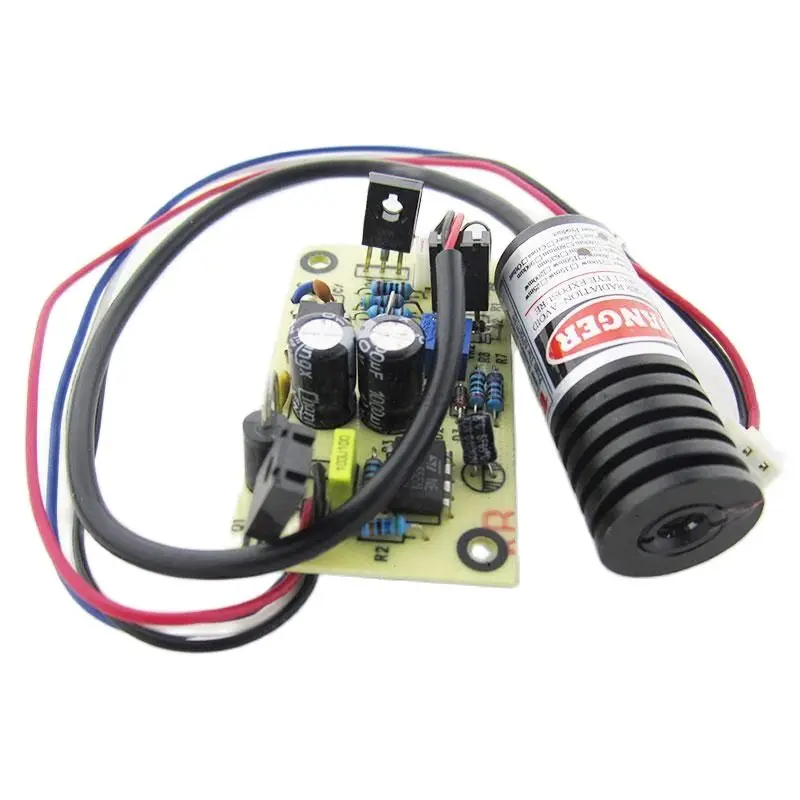 Диодный лазерный модуль 100 нм 150 мВт красный диодный с платой драйвера TTL 5 в