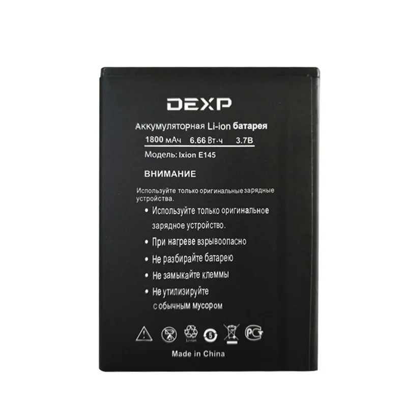 1 шт. Новинка 3 7 в 1800 мАч IXION E145 батарея для телефона DEXP EVO se|Аккумуляторы мобильных