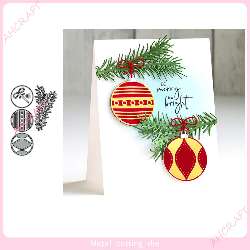 

Рождественские украшения, металлические Вырубные штампы для «сделай сам», скрапбукинг, фотоальбом, декоративное тиснение, бумажные ремесл...