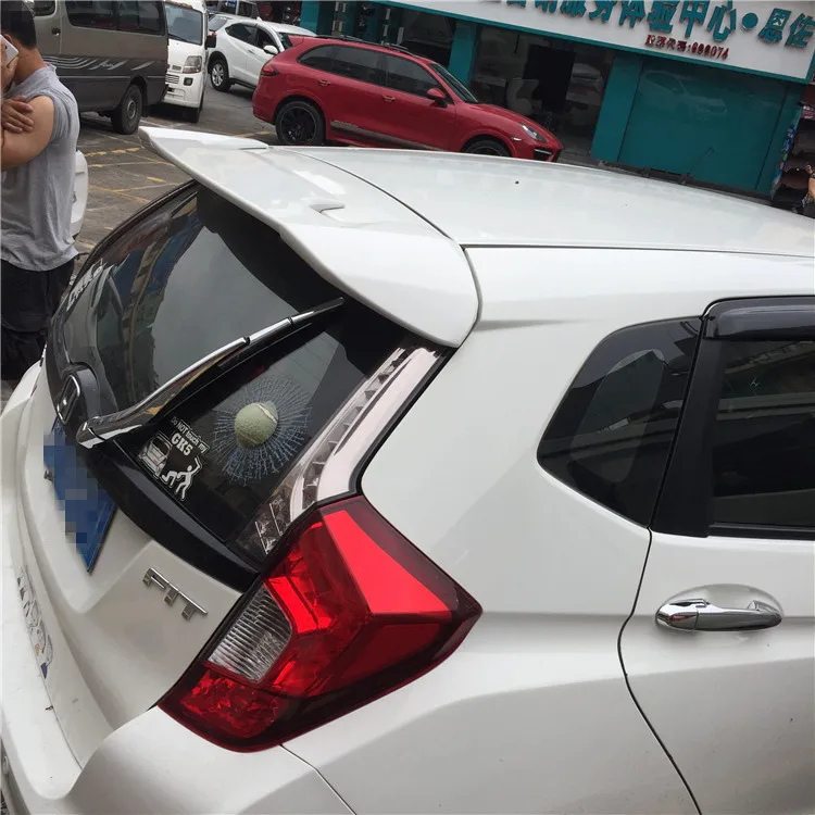 Спойлер для HONDA FIT 2014-2016 спойлер из высококачественного АБС-материала заднего