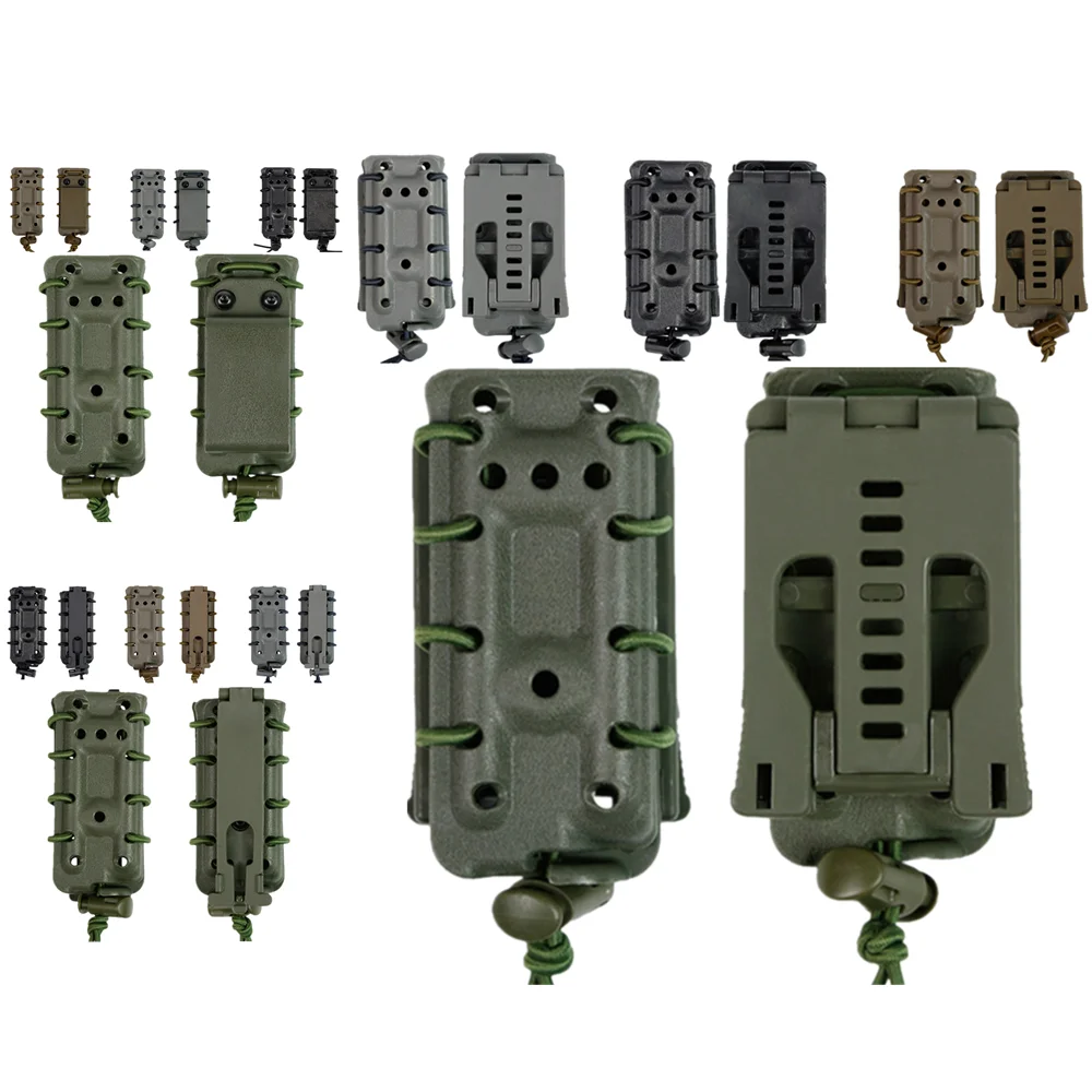 Военный страйкбол Тактический Скорпион 9 мм FastMag Одиночная сумка для журнала Molle