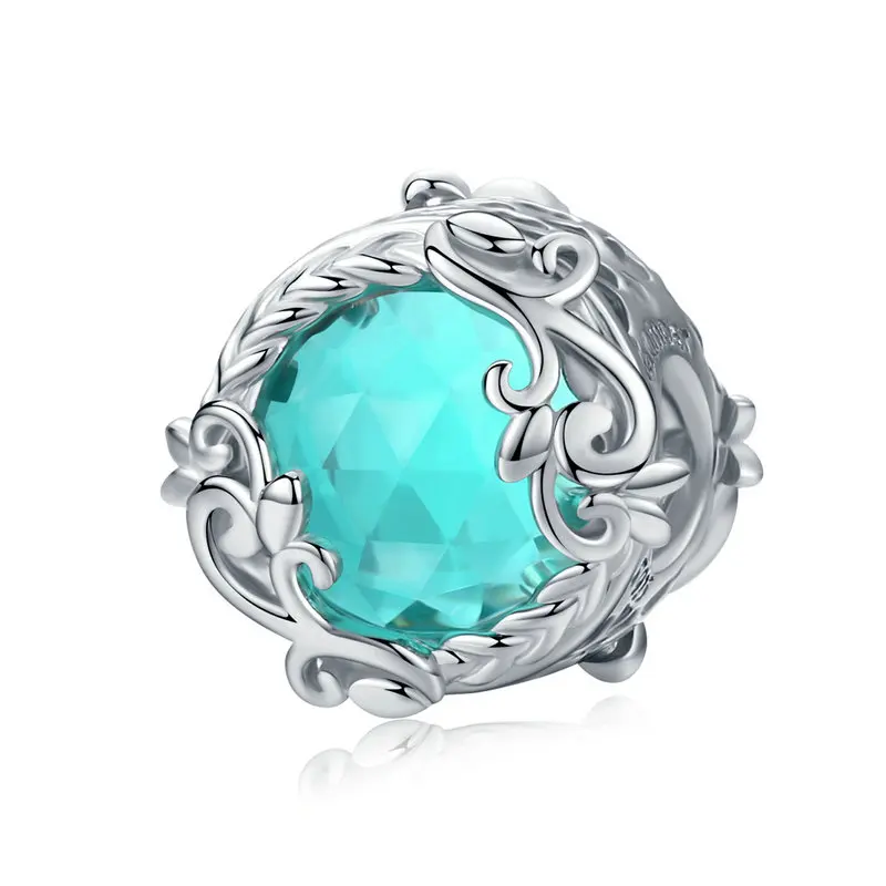 Fit Pandora браслет Шарм Ожерелье Подвеска 925 стерлингового серебра Единорог подвески для женщин ювелирные изделия из бисера - Цвет: bs105
