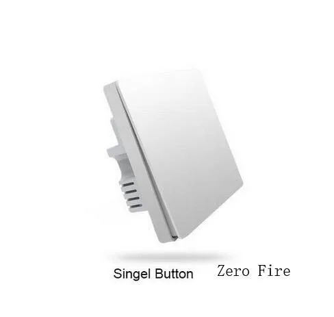 Zero Fire 1 Xiaomi Aqara Mijia Умный домашний светильник с управлением ZiGBee беспроводной ключ и настенный выключатель через приложение Smarphone удаленное от Xiaomi - Цвет: Zero Fire 1
