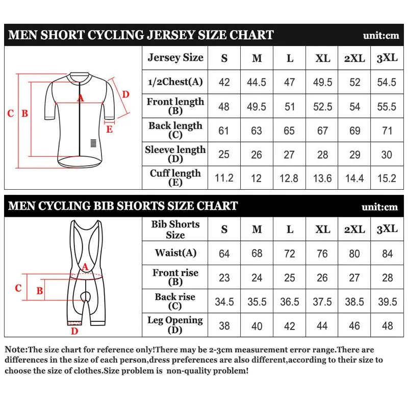 

summer cycling Jersey set Bicycle Clothing Breathable Men Short Sleeve shirt Bike bib shorts