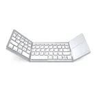 Складная мини-клавиатура с сенсорной мышью, беспроводная Bluetooth-клавиатура с тачпадом для ноутбуков, планшетов, ПК, ipad, Android, ios, мобильных телефонов