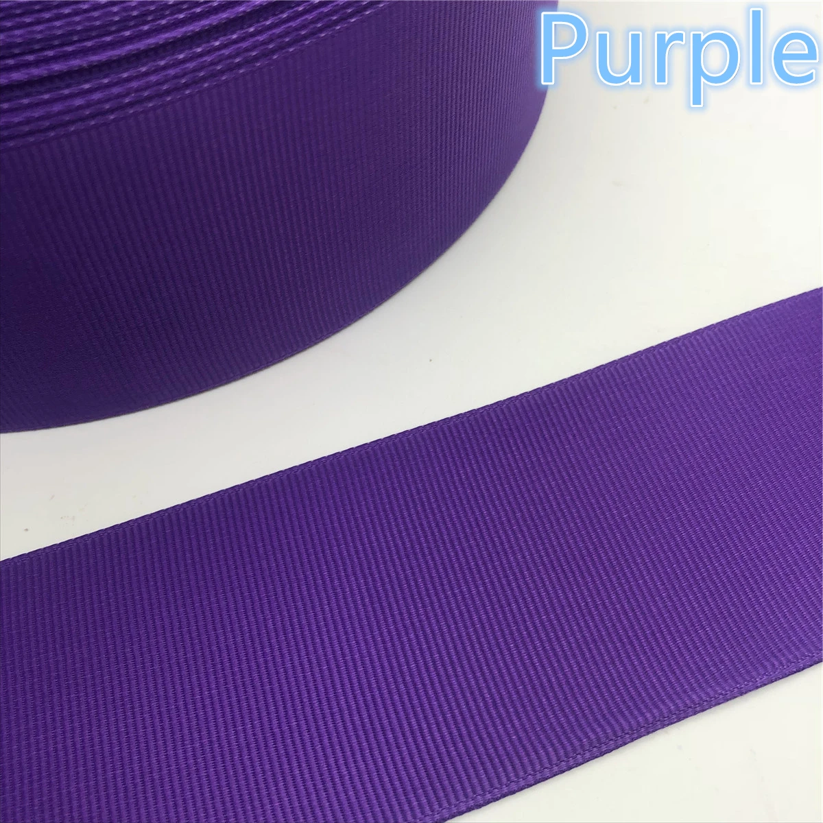 Purple Новинка; 10/15/20/25/40/50 мм Ширина Grosgrain поликлиновый приводной ремень многоцелевые Свадебная вечеринка - Цвет: Purple