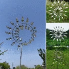 Уникальная Волшебная металлическая ветряная мельница, ветряные Спиннеры, ветряные коллекторы, украшение для двора, патио, лужайки, сада, для помещений и улицы