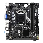 Материнская плата Placa mae 1155 H61 с поддержкой Intel Core i7  i5  i3  pentium  celeron LGA1155 DDR3 M-ATX Материнская плата Intel H61