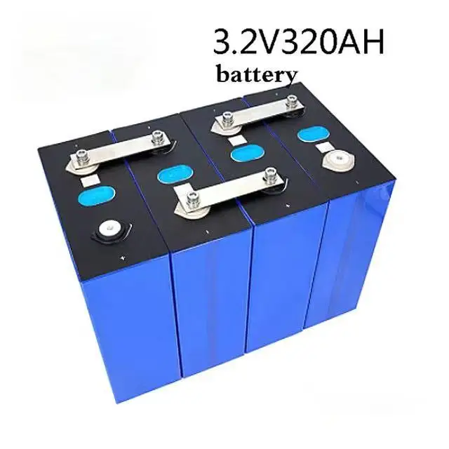 

100% New Lifepo4 320Ah 4-16PCS 3.2V Grade A 48V 310AH Battery Pack DIY RV Cell And Solar Energy Storage System EU US Tax Free