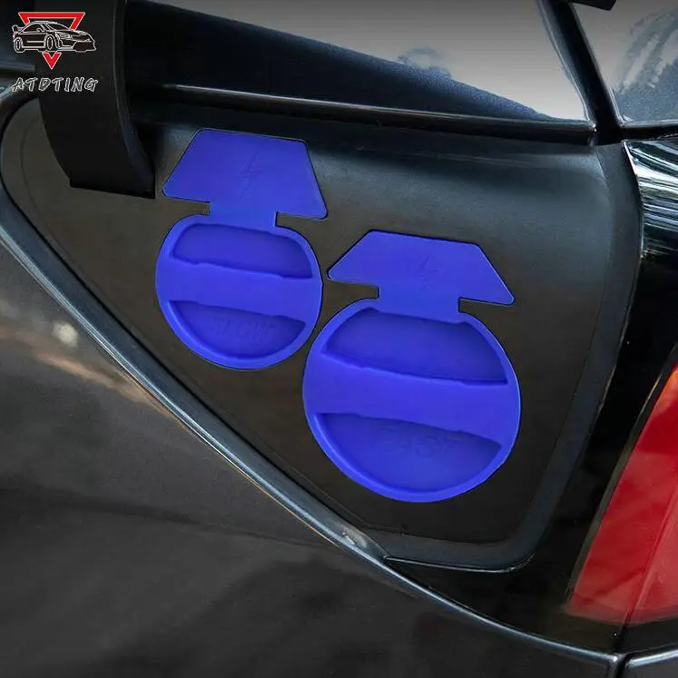 

For TESLA Model3 2021 model y 2021 charging port waterproof cover dust protection cover silicone modification car accessories
