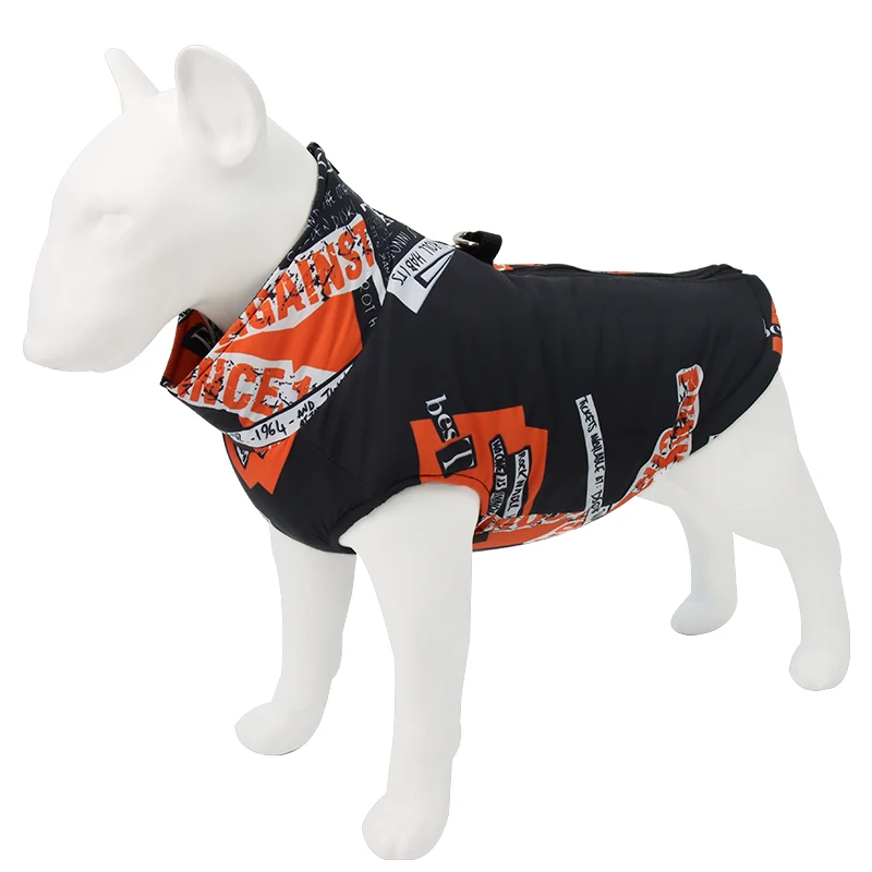 

Waterproof Dog Clothes Zipper Jacket Coat For Small Medium Large Dogs Winter Warm Pet Clothing for Dog Costume Vest Apparel