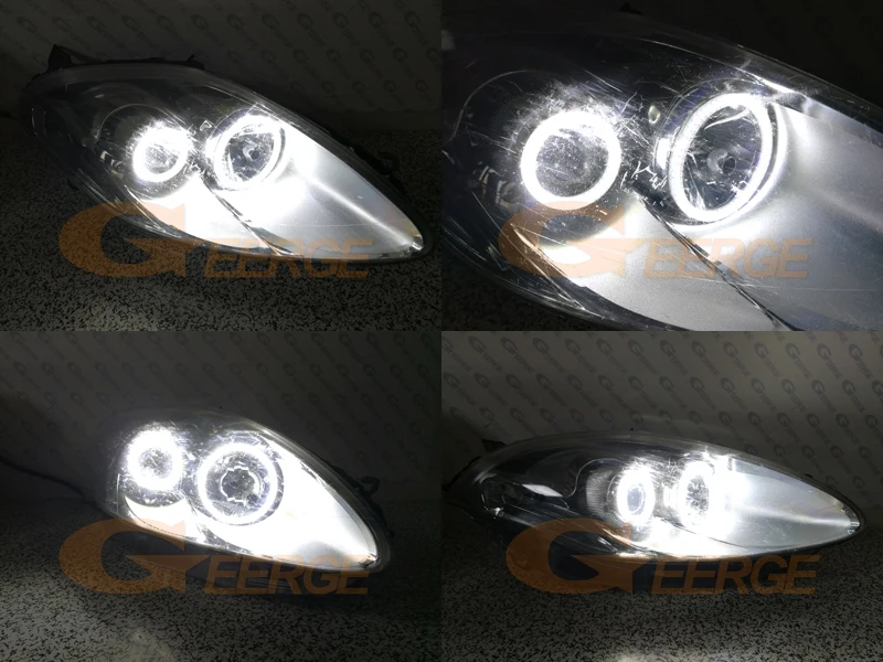 Для Fiat Croma facelift 2008 2009 2010 2011 ультра яркий SMD СВЕТОДИОДНЫЙ ангельские глазки набор