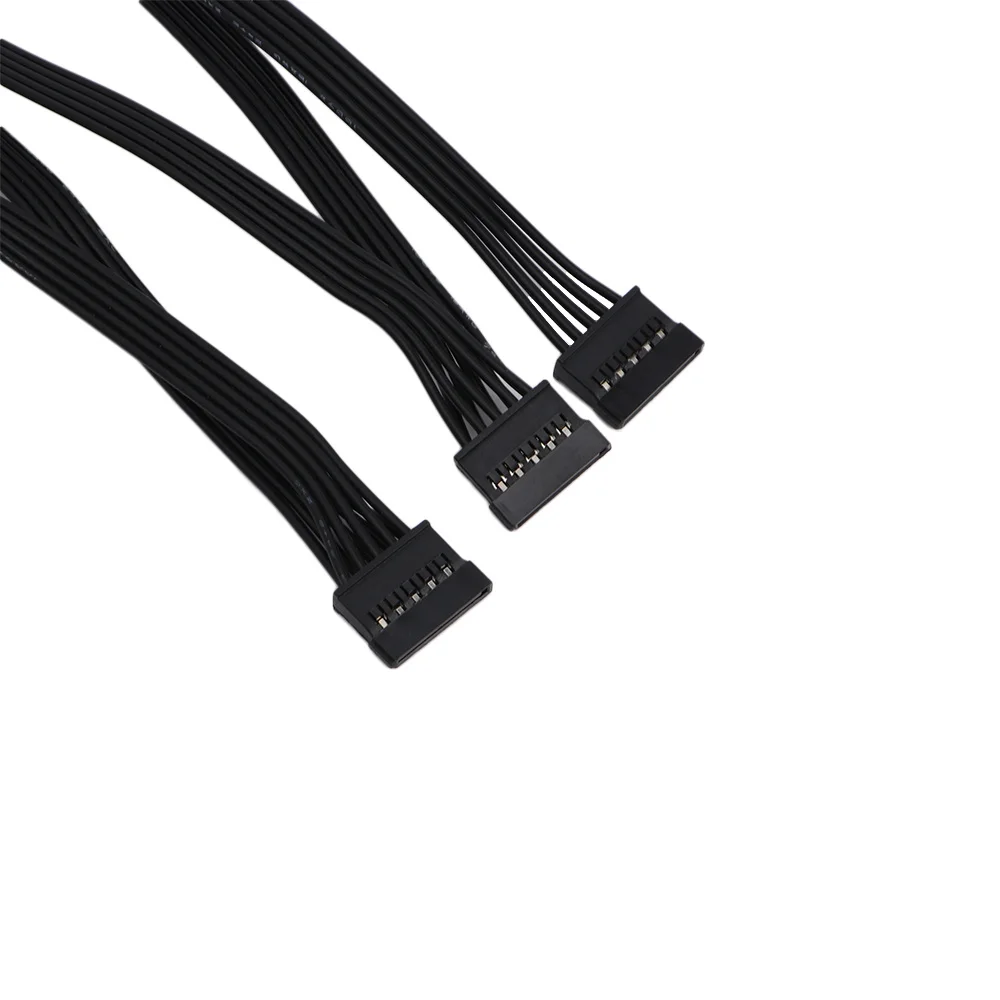 15Pin SATA Питание сплиттер кабель жесткого диска 1 Мужской до 5 Женский Удлинительный