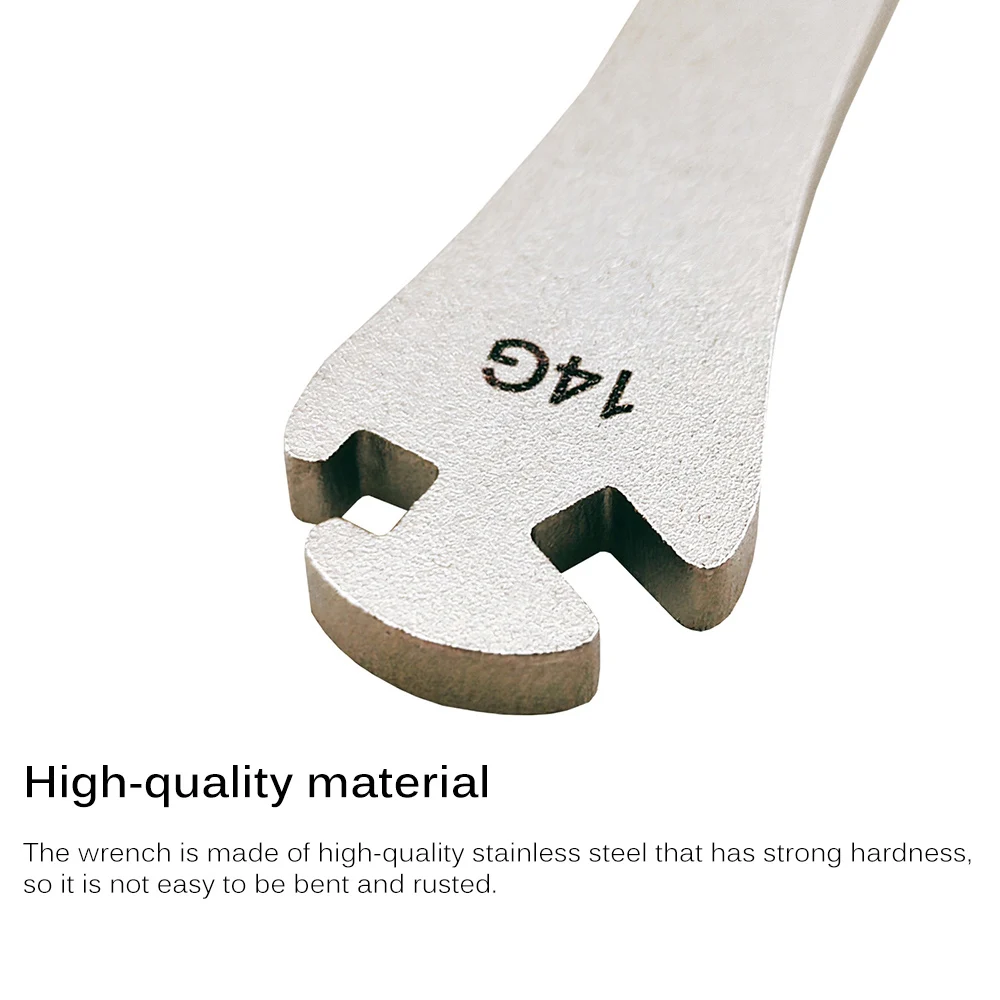 

Hub Wrench Axle Bicycle Service Spanner Repair Tool Portable Fix Accesories Steel Bike Head Open End Axle Repair Tools Kit