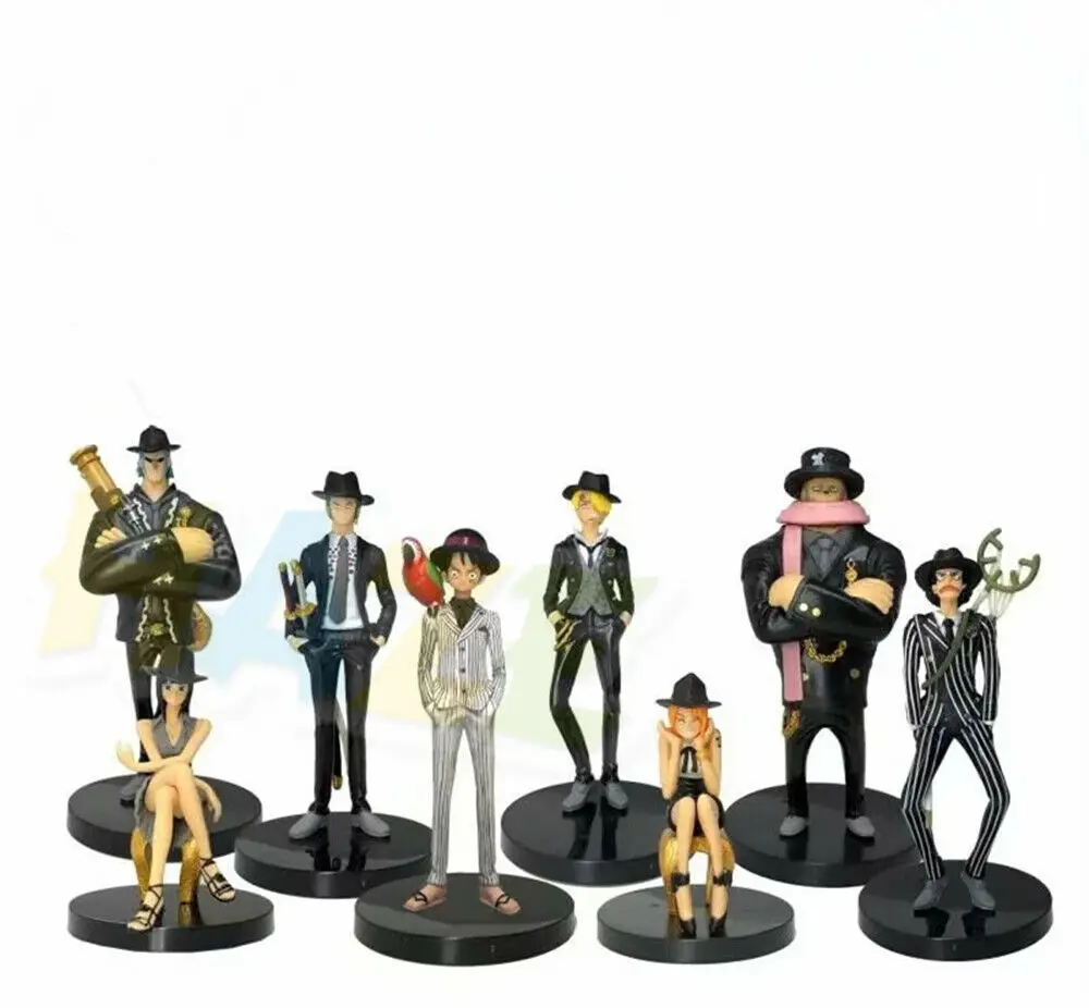 

Фигурка Luffy Nami Roronoa Zoro из аниме «костюм и платье», ПВХ экшн-фигурка, модель игрушек, цельная фигурка, игрушки в коробке