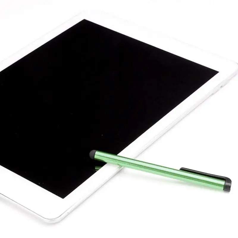 

10 Stks/partij Capacitieve Touchscreen Stylus Pen Voor for Iphone Ipad Ipod Pak Voor Andere Smart Phone Tablet Metalen Sty