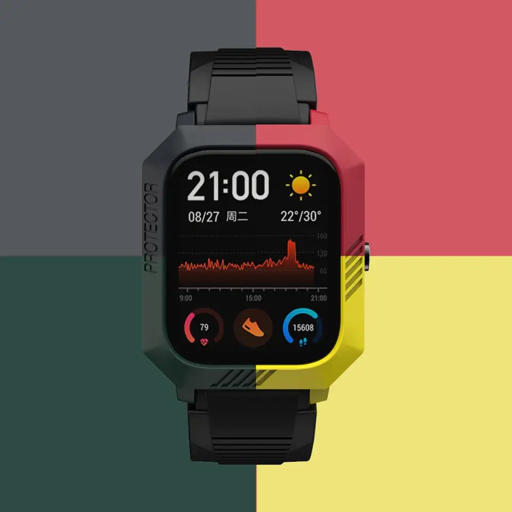 Аксессуары для смарт часов SIKAI Xiaomi Huami Amazfir GTS защитный чехол Amazfit Защитная пленка
