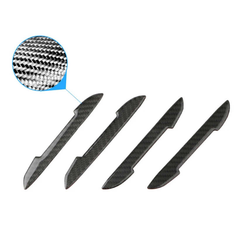 

4pcs / Set Universal Car Carbon Fiber Car Door Edge Guard Strip Scratch Protector Anti-Collision Trim Door Edge Guard Stickers