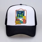 Женская забавная Кепка в стиле хип-хоп, винтажная Женская кепка в стиле 90-х с принтом Сатана И демона, новая летняя сетчатая бейсболка Jennys для друзей