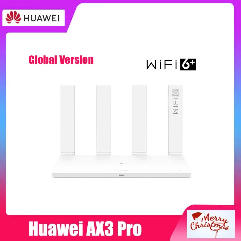 

Global Version HUAWEI WiFi AX3 Pro Quad Core WiFi 6 + Wireless Router WiFi 5 GHz Repeater 3000 Mbps Amplifier NFC Easy Setup