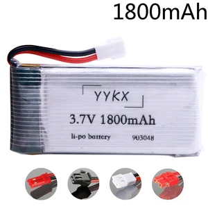 Аккумулятор для KY601S SYMA X5 X5S X5C X5SC X5SH X5SW X5HW X5UW M18 H5P HQ898 H11D H11C вертолеты 3,7 в 1800 мАч батарея XH2.54 штепсельная вилка