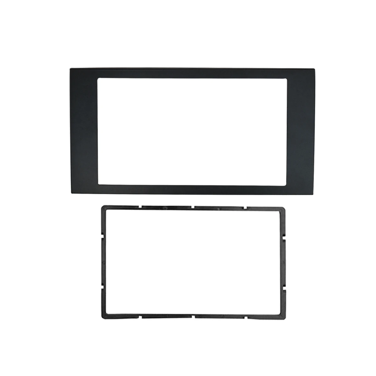 Двойная Din стерео панель для Ford Focus II C-Max S-Max Fusion Transit Fiesta III Dash Mount наборы фасций Установка отделка Ремонт рамы