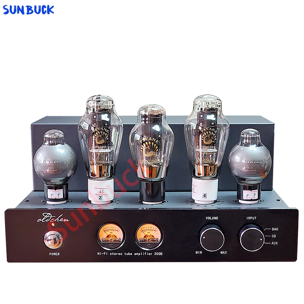 

Sunbuck CV181-SE 6H8C PSVANE 5U4G 300B HIFI Stereo Tube Amplifier single-ended pure Class A 9W*2 Power Amplifier Audio