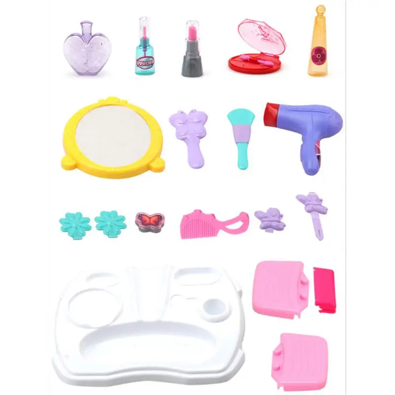 MeterMall девушки макияж ролевые игры игрушка портативный пластиковый косметический