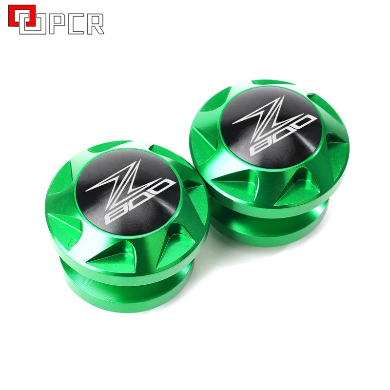

For Kawasaki Z800 2013 2014 2015 2016 Motorcycle Swingarm Sliders Spools Stand Bobbins CNC Aluminum Alloy 8mm