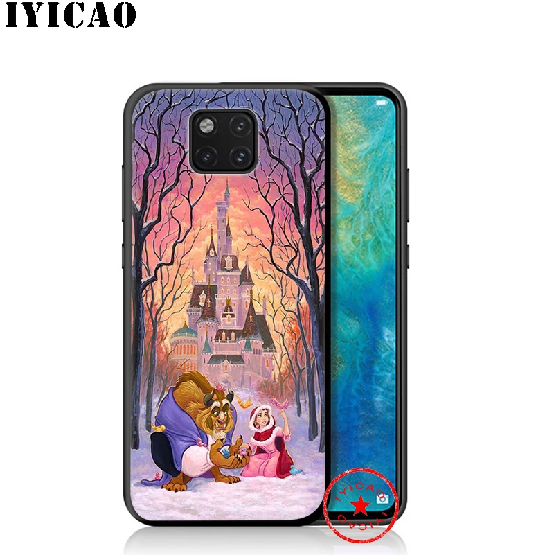 IYICAO Красавица и Чудовище мягкий чехол для huawei P30 P20 P10 P9 P8 2017 2016 2015 P Smart Z Plus 2019 mate 20 10