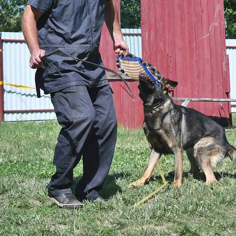 Comprar Benepaw-juguetes Interactivos Para Perros, Almohada De Mordedura De Yute Con Mango Cómodo Y Duradero, Juguetes Ecológicos Para Mascotas, Entrenamiento Para Cachorros