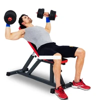 sit up bench adjustable professional dumbbell stool fitness equipment training chair abdominal board body building slant board