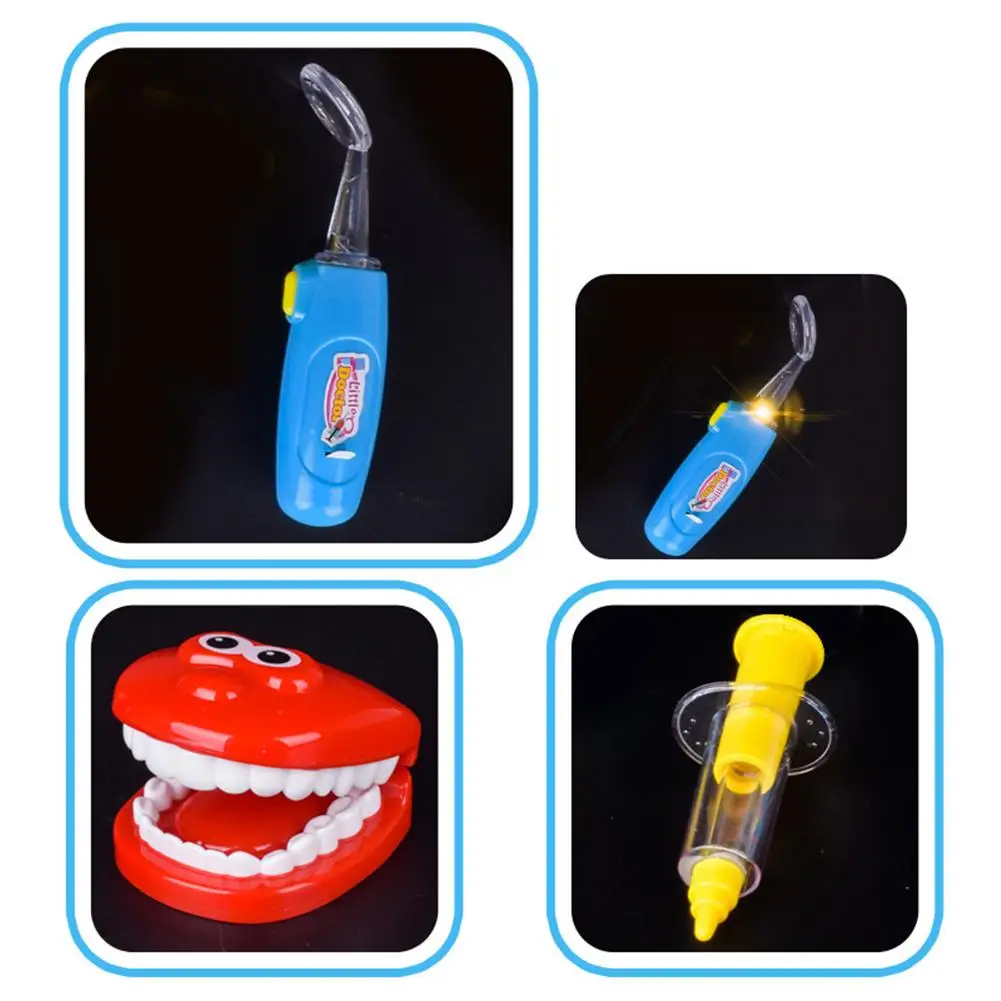 

Play Pretend Doctor Nurse Toy Kit Dentist Playset for 3 Years Old Boys Girls