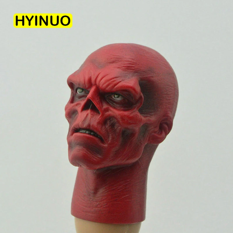 Фигурка человека в масштабе 1/6 с красным черепом Johann Shmidt Hugo ужасная фигурка на