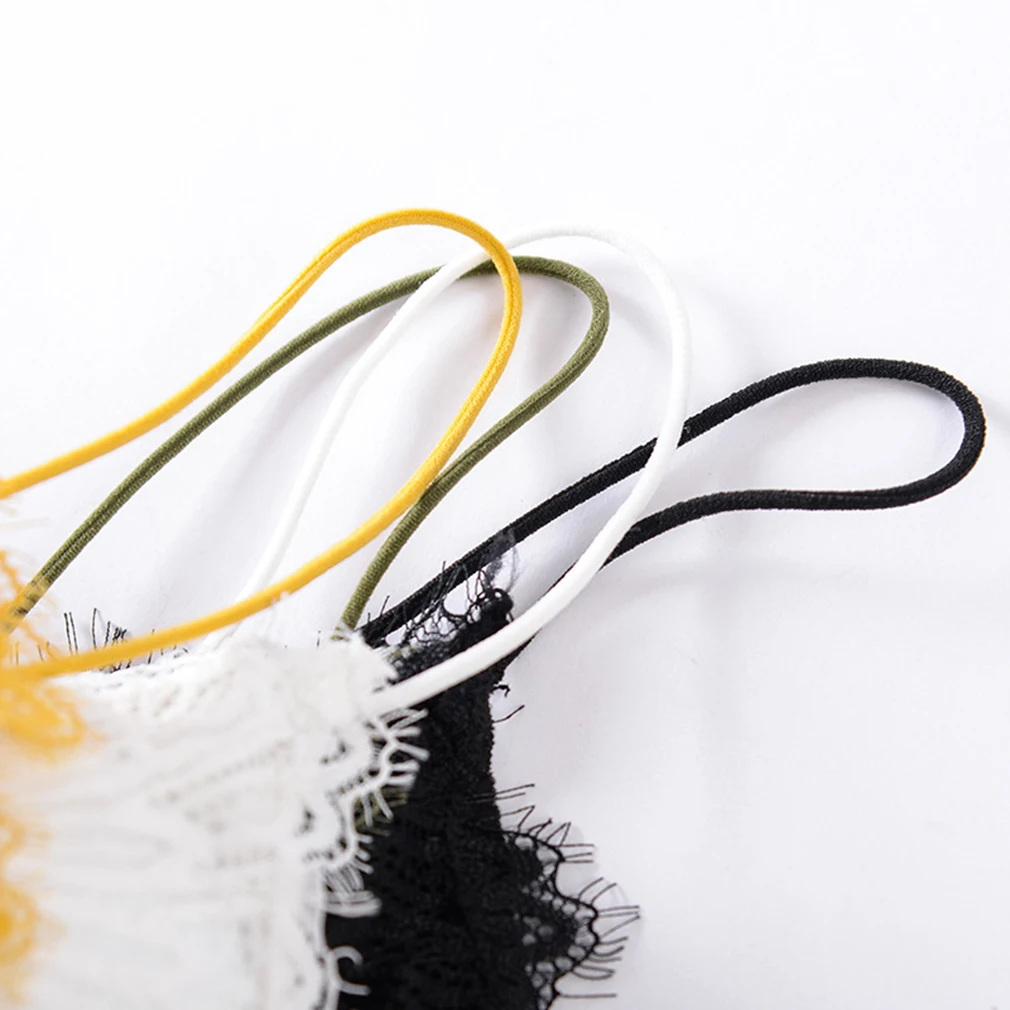 

Women Summer Wireless Bra Lace Skinny Vest Lingerie Sexy V-Neck Tank Top Chest Wrap Bandeau Girl Solid Color Vest Underwear